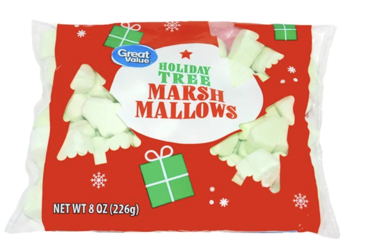 Great Value Holiday Tree Marshmallows