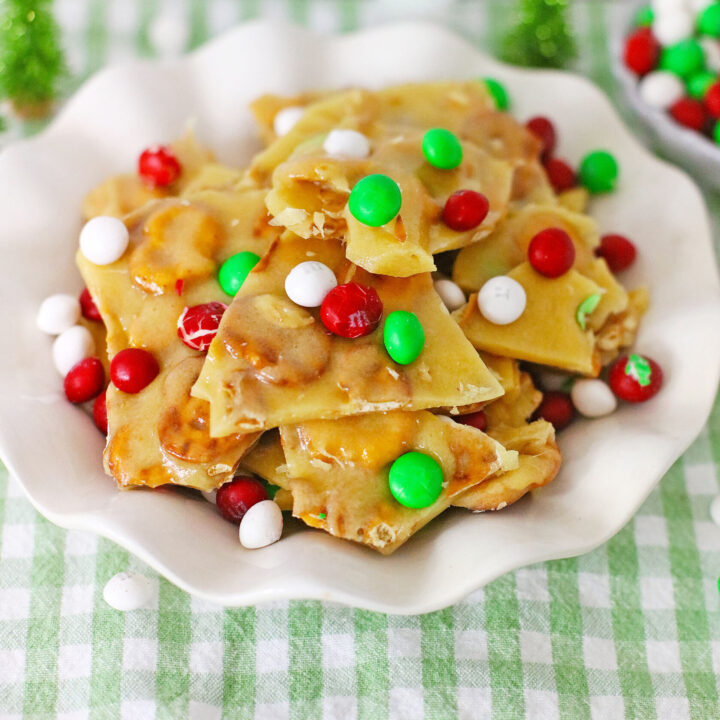 Nut Free Christmas Brittle