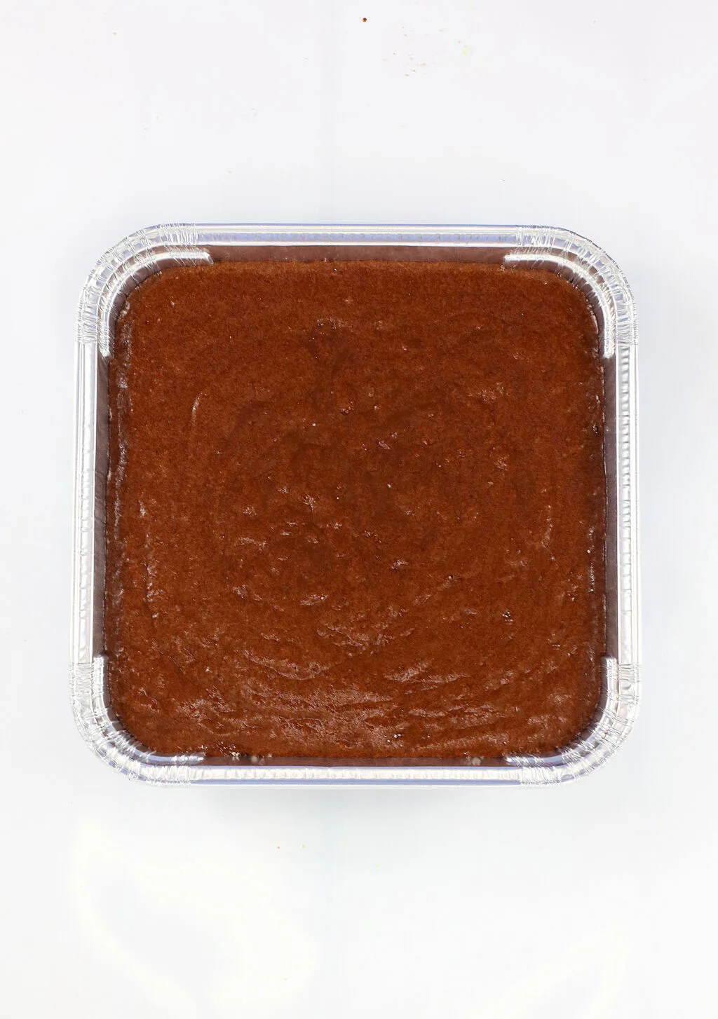 baked dr. pepper cake in cake pan
