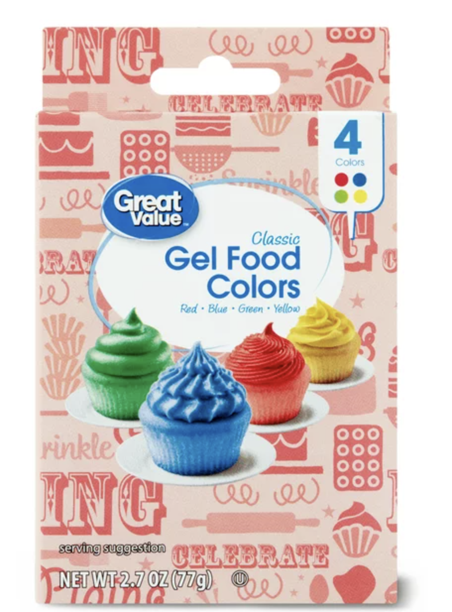 Great Value Gel Food Colors