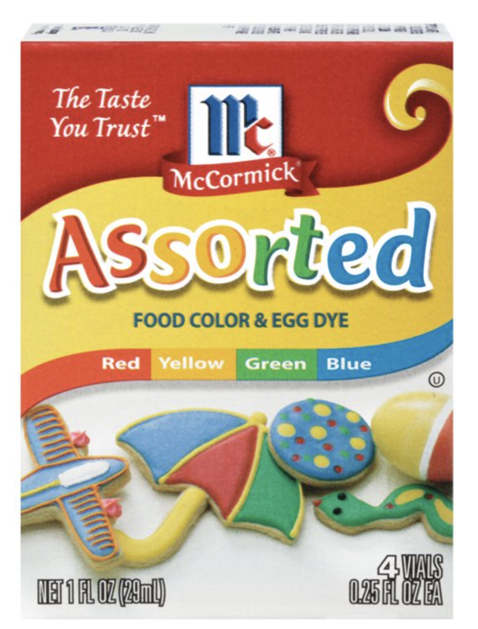 McCormick Assorted Food Color
