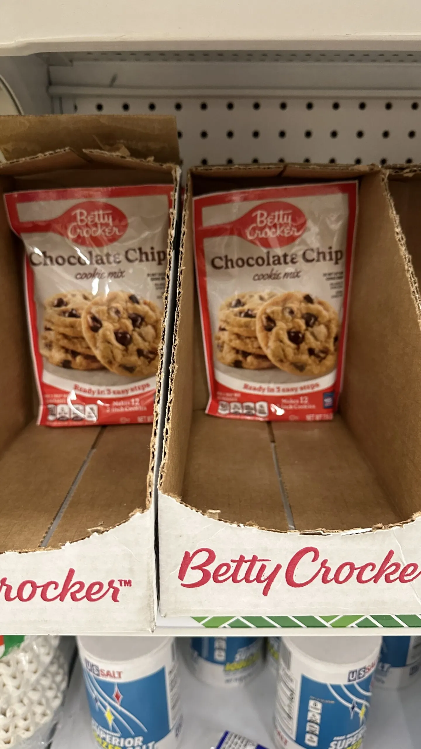 betty crocker chocolate chip cookie mix at dollar tree
