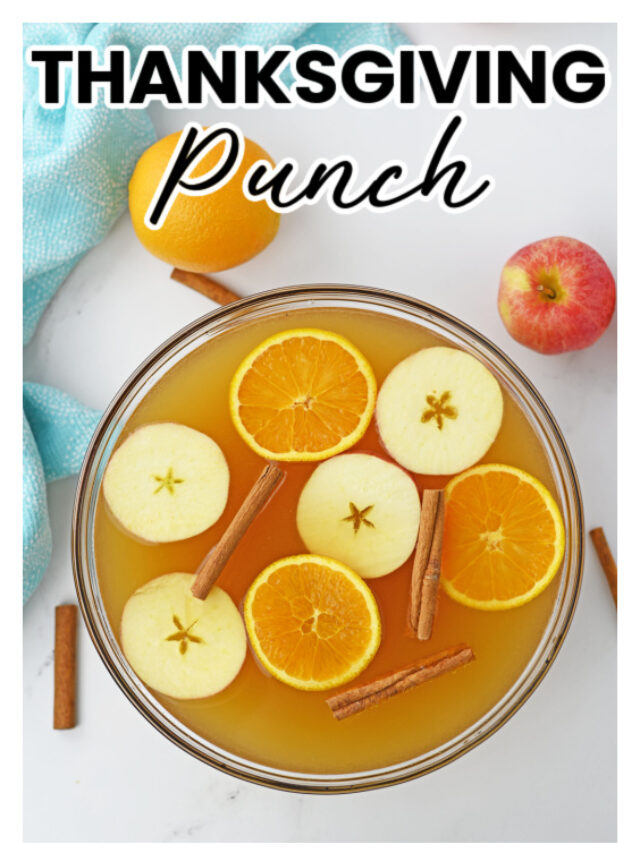 Easy Thanksgiving Punch Recipe