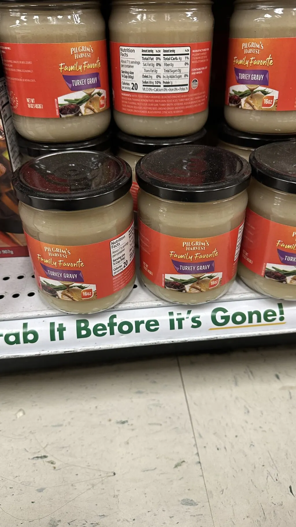 canned gravy at dollar tree