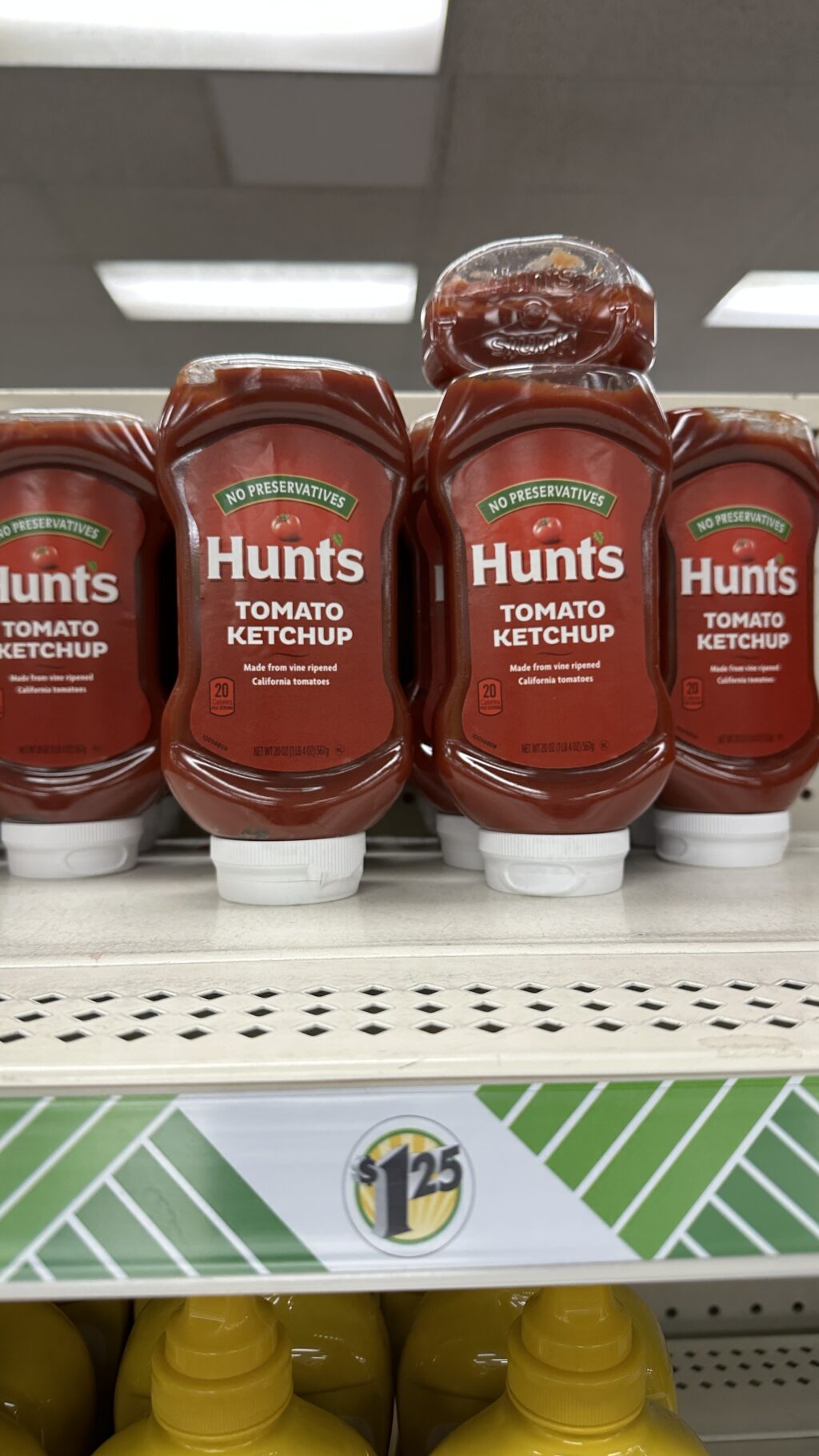 hunt's ketchup bottles at dollar tree