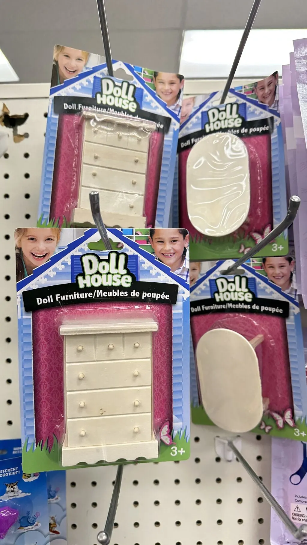 mini doll house dressers