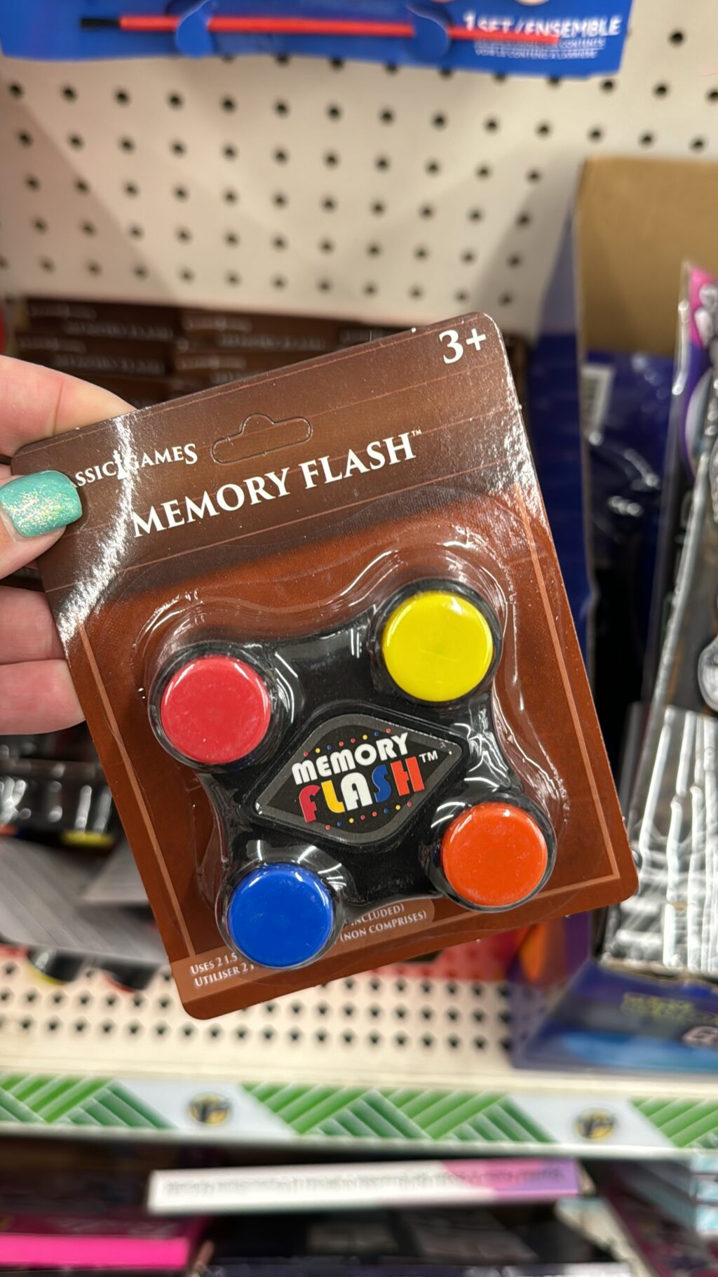 memory flash game at dollar tree