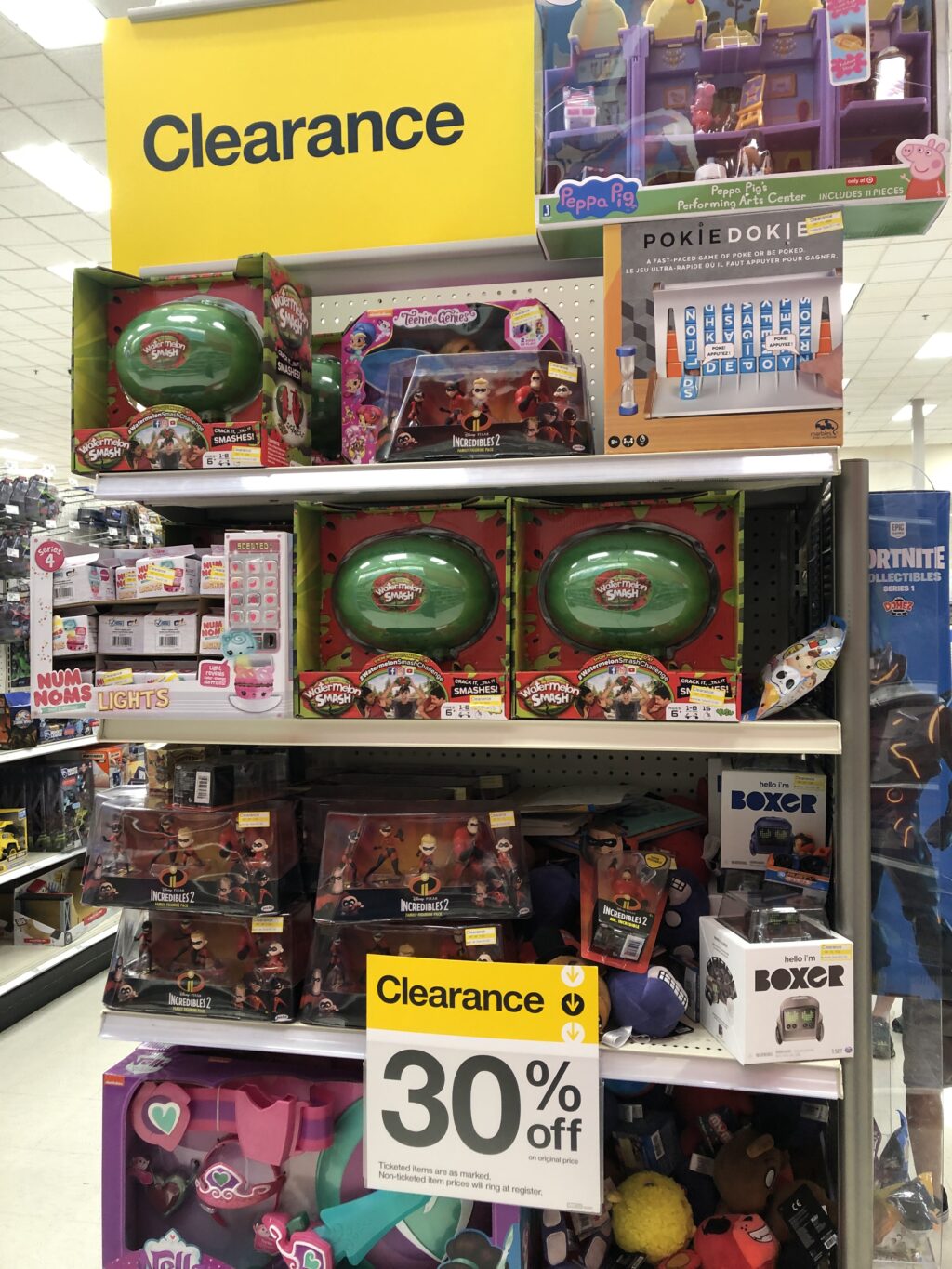clearance toys at target